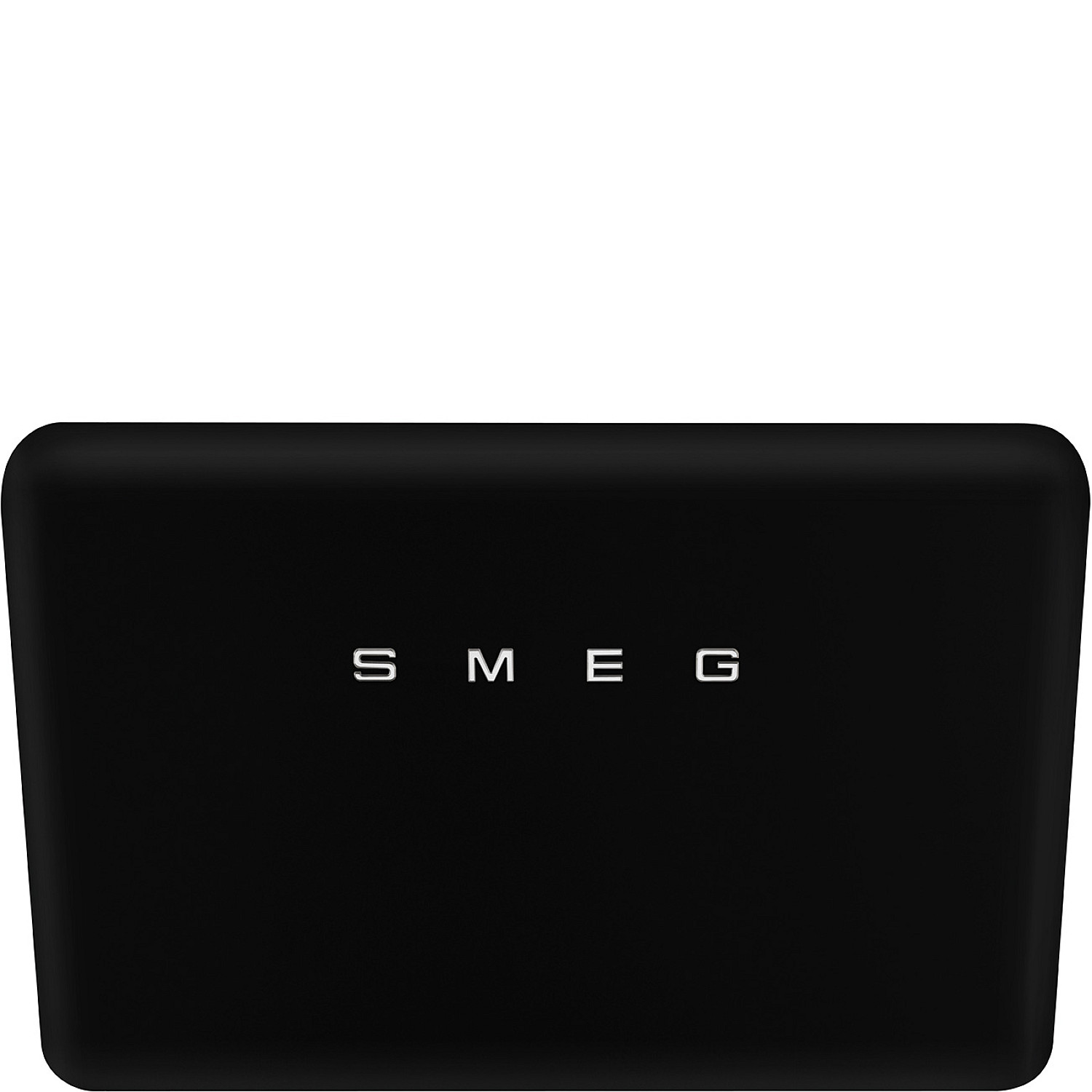 Smeg vägghängd fläkt kfab84mb 50's style - mattsvart, bredd 75 cm