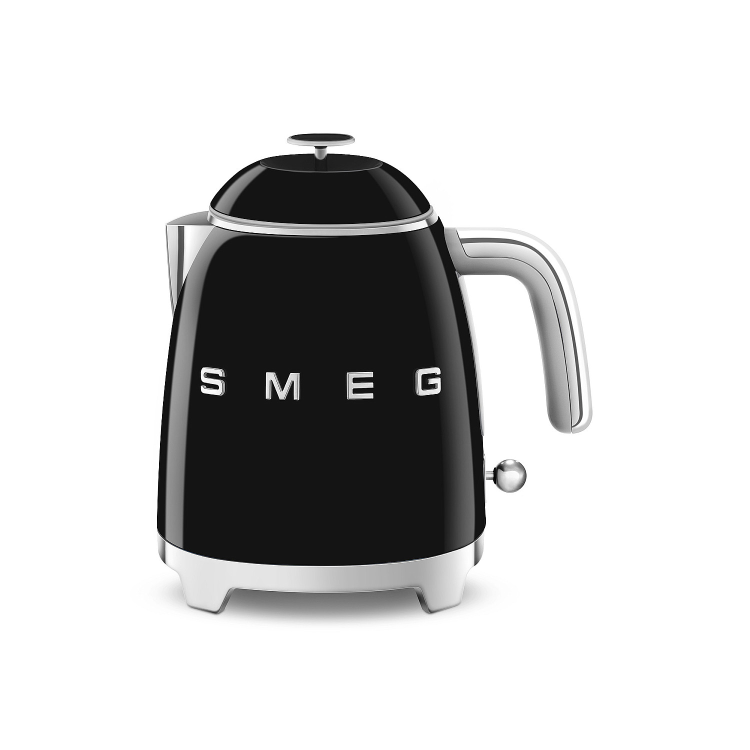 Smeg vattenkokare klf05bleu, svart högblank