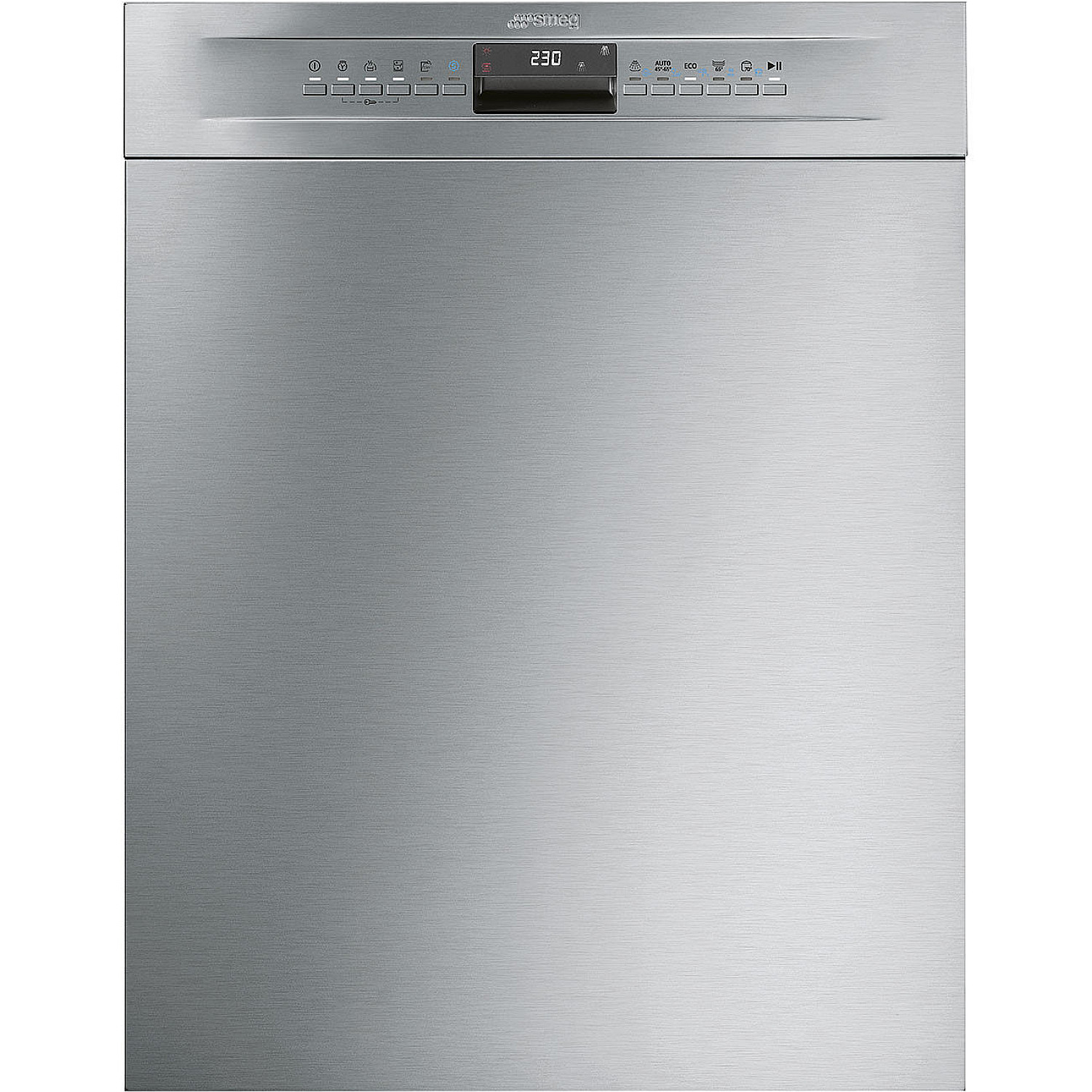Smeg 60 cm bred diskmaskin lsp324bqx - rostfri lucka