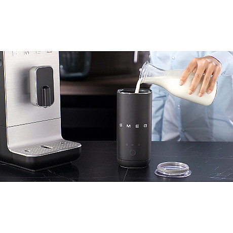 Smeg - MFF02BLMEU - Mini-skummare, Svart