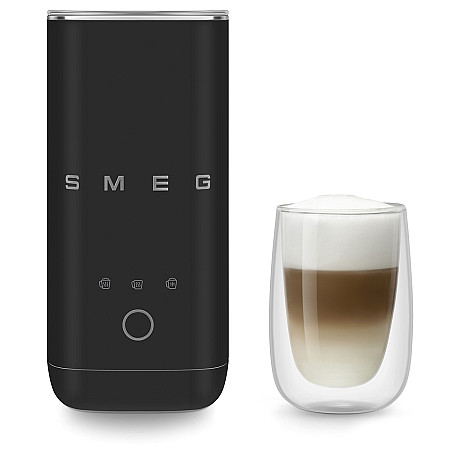 Smeg - MFF02BLMEU - Mini-skummare, Svart