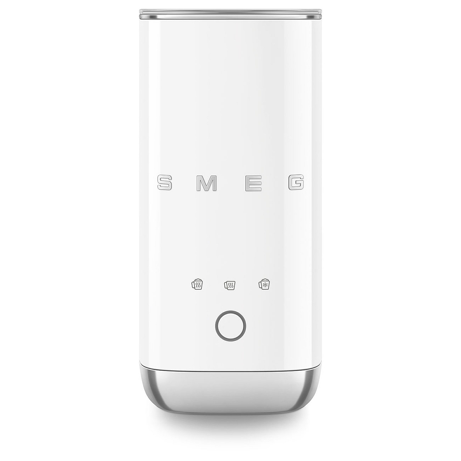 Smeg mjölkskummare mff02wheu - vit, 50's style