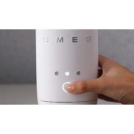 Smeg - MFF02WHMEU - Mini-skummare, Vit