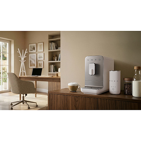 Smeg - MFF02WHMEU - Mini-skummare, Vit