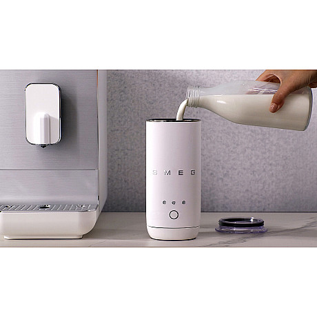 Smeg - MFF02WHMEU - Mini-skummare, Vit