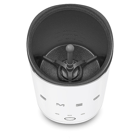 Smeg - MFF02WHMEU - Mini-skummare, Vit