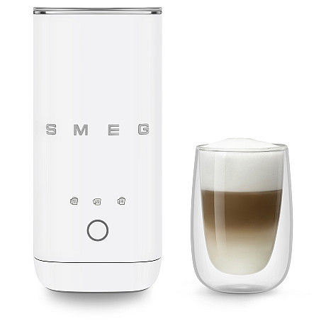 Smeg - MFF02WHMEU - Mini-skummare, Vit