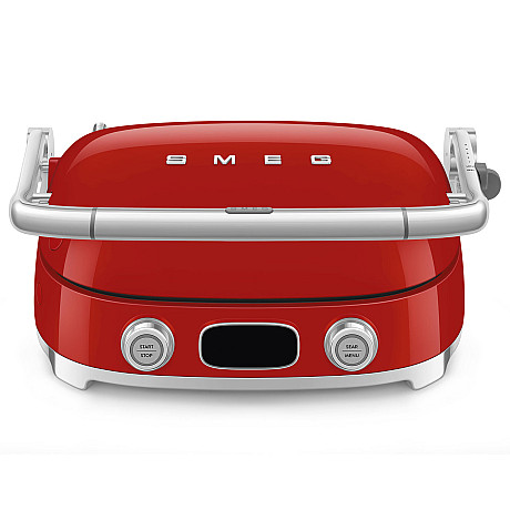 Smeg - MGF01RDEU - Bordsgrill. Röd