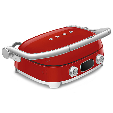 Smeg - MGF01RDEU - Bordsgrill. Röd