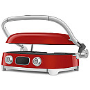 Smeg - MGF01RDEU - Bordsgrill. Röd