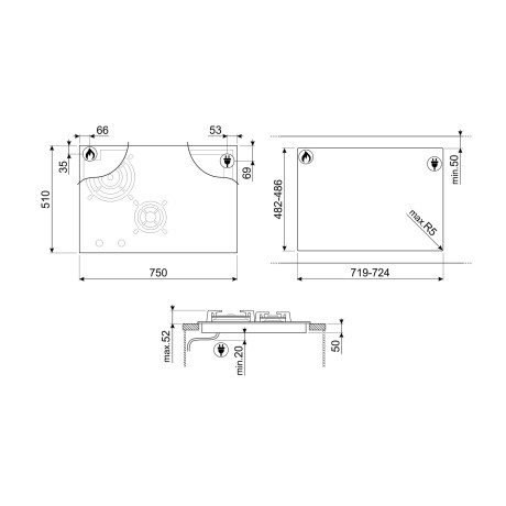 SMEG - PM3721WLD SMEG - PM3721WLD
