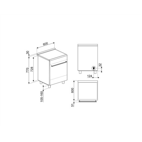 SMEG - SCB61PIN9 SMEG - SCB61PIN9