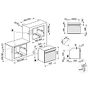 Smeg - SF6300TVX, stilren ugn med varmluft i Classic serien