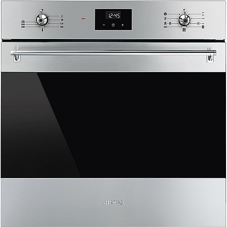 Smeg - SF6300TVX-MP322X1, stilren ugn i Classic serien + mikro Smeg - SF6300TVX-MP322X1, stilren ugn i Classic serien + mikro