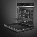 Smeg - SF64M3TB - Svart, Termoventilerad & Kapacitet 70 liter