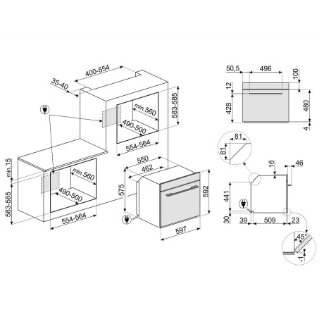 SMEG - SFP6104WTPS SMEG - SFP6104WTPS