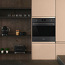 Smeg - SFP6301TNNO - Svart, Kapacitet 70 L, Pyrolytisk självrengöring