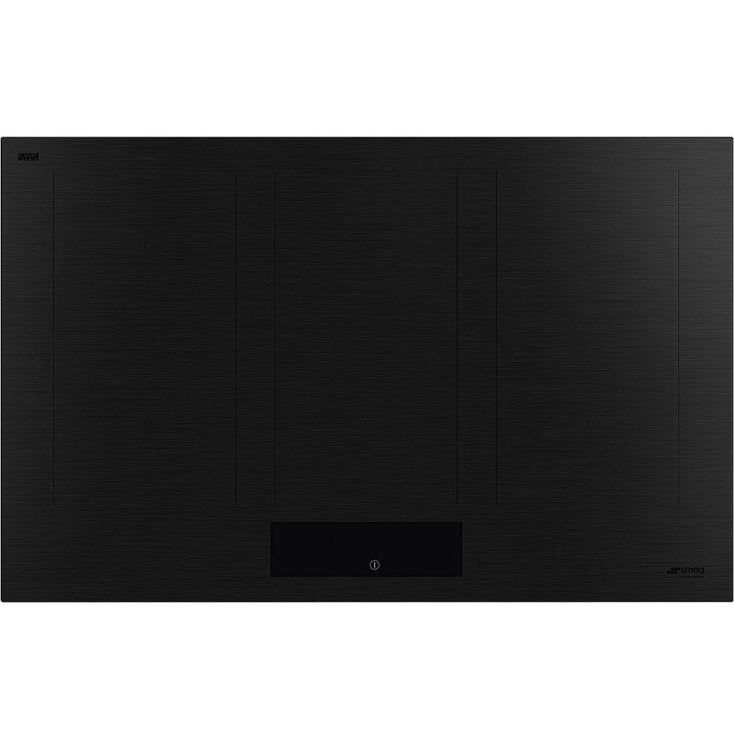 Smeg induktionshäll sim3864mb, stilren häll i mattsvart, 80 cm