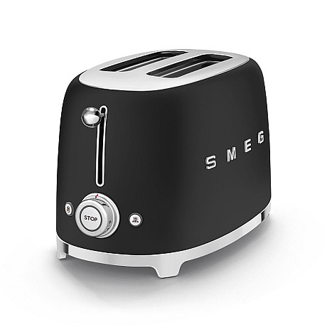 SMEG - Brödrost, vattenkokare, kolsyremaskin, matt svart SMEG - Brödrost, vattenkokare, kolsyremaskin, matt svart