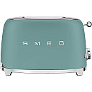 SMEG - Brödrost, vattenkokare, kolsyremaskin, emerald green