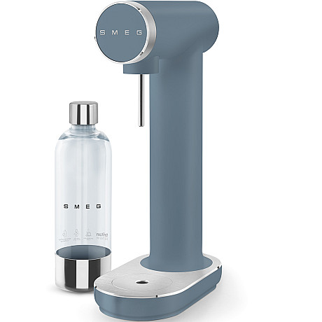 Smeg - SKC01SBM, stilren kolsyremaskin, Storm Blue Smeg - SKC01SBM, stilren kolsyremaskin, Storm Blue