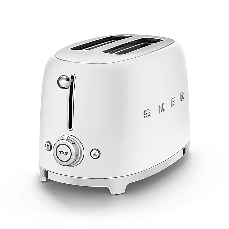 SMEG - Brödrost och kolsyremaskin, matt vit SMEG - Brödrost och kolsyremaskin, matt vit