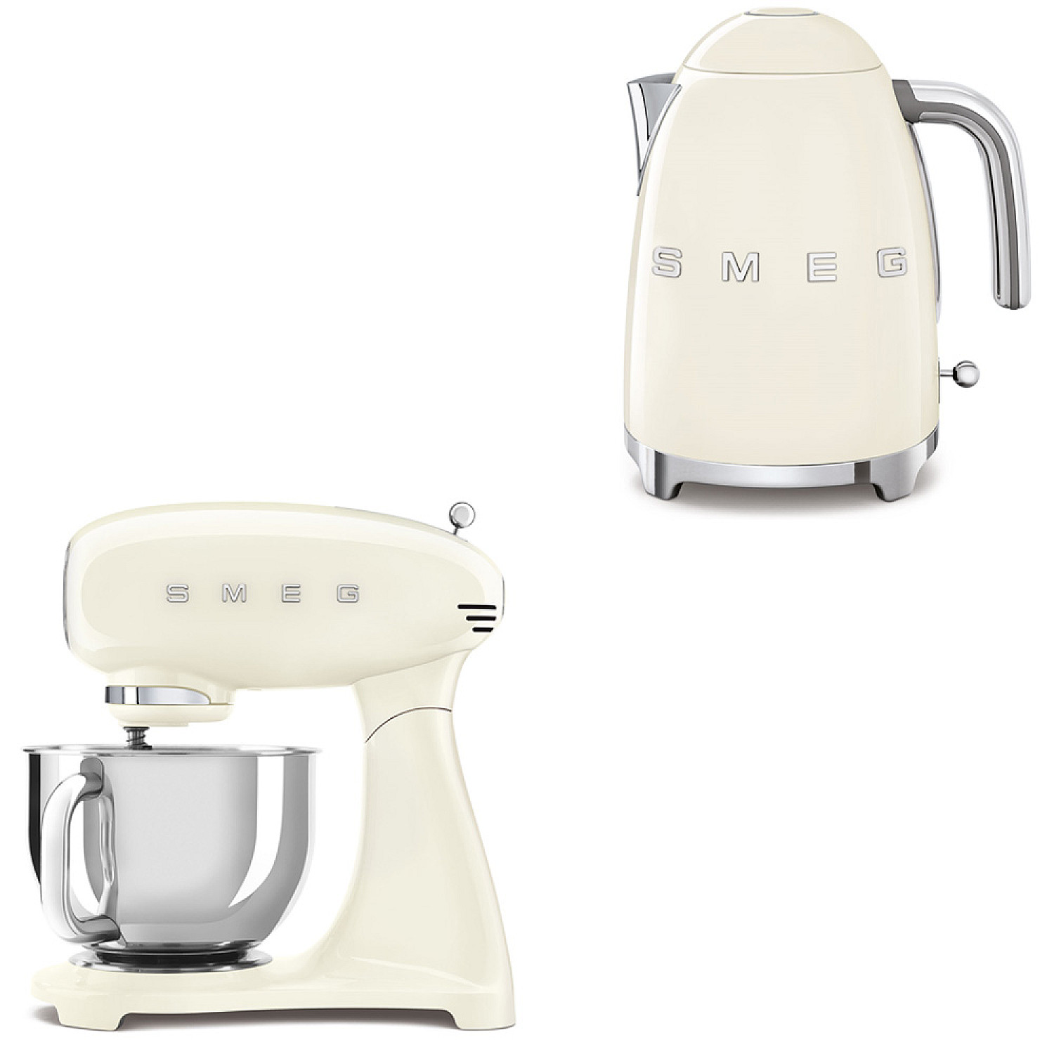 Smeg paket smf03creu-klf03creu - creme