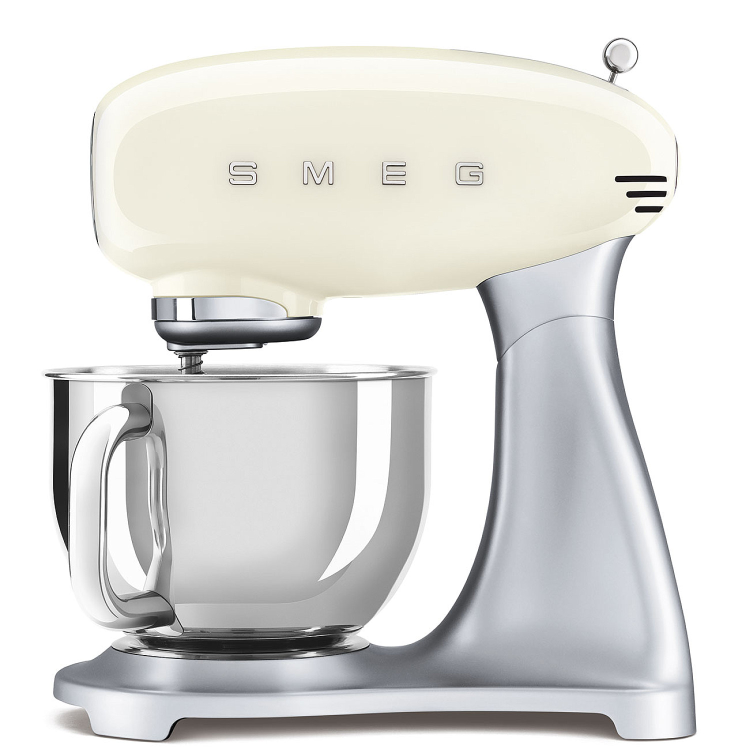 Smeg köksassistent smf04creu - creme, 50-talsdesign med 10 hastigheter