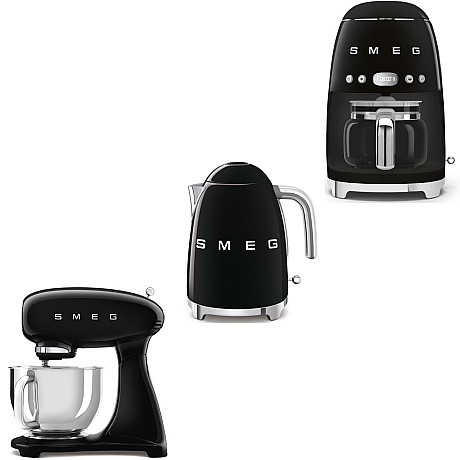 Smeg - SMF05BLEU-KLF03BLEU-DCF02BLEU - Svart högblank