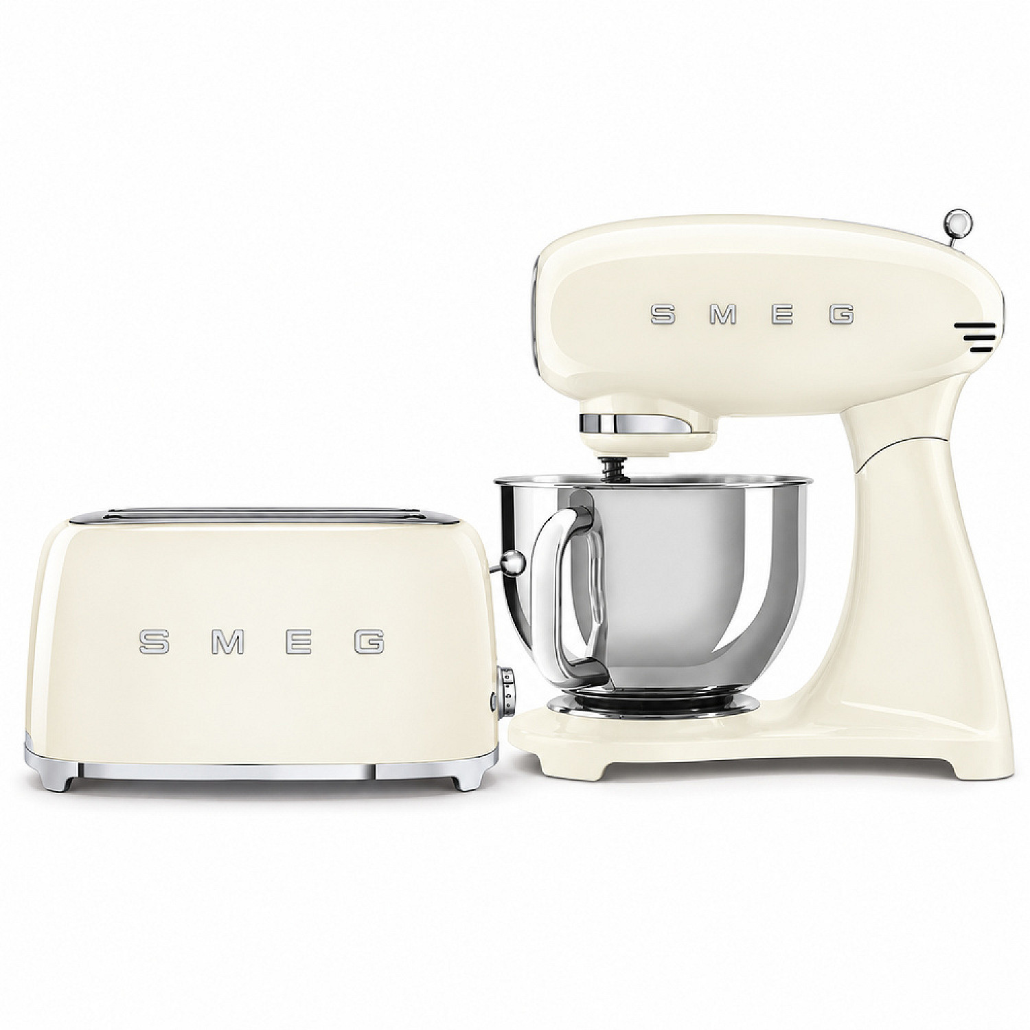 Smeg paket smf05creu-tsf02creu - creme