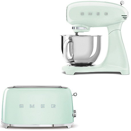 Smeg - SMF05PGEU-TSF02PGEU - Pastellgrön