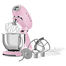 Smeg - SMF05PKEU - Rosa, 50-talsdesign med 10 hastigheter