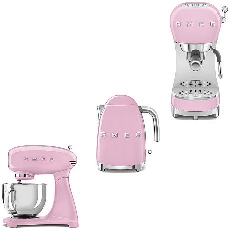 Smeg - SMF05PKEU-KLF03PKEU-ECF02PKEU - Rosa Smeg - SMF05PKEU-KLF03PKEU-ECF02PKEU - Rosa