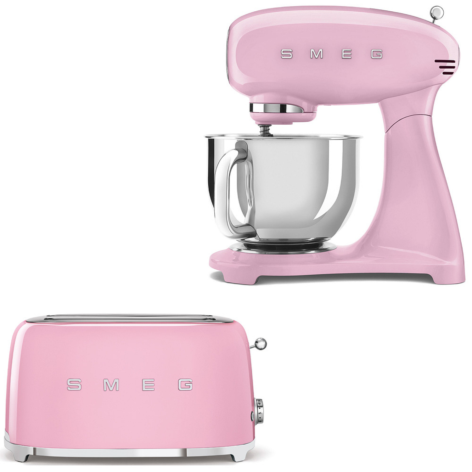 Smeg paket smf05pkeu-tsf02pkeu - rosa