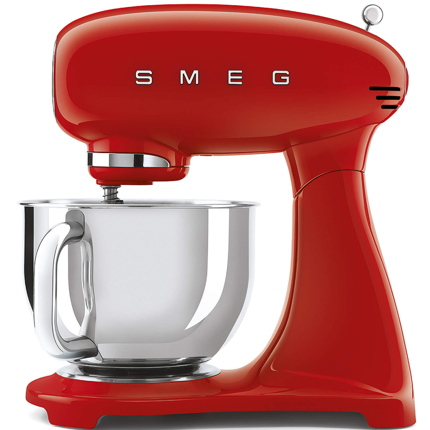 Smeg köksassistent smf05rdeu - röd, 50-talsdesign med 10 hastigheter & 5 års garanti