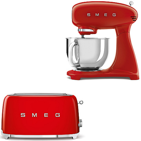 Smeg - SMF05RDEU-TSF02RDEU - Röd