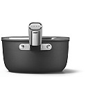 Smeg - Keramisk Kastrull 20 cm Non-Stick, Svart
