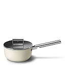 Smeg - Keramisk Kastrull 20 cm Non-Stick, Creme