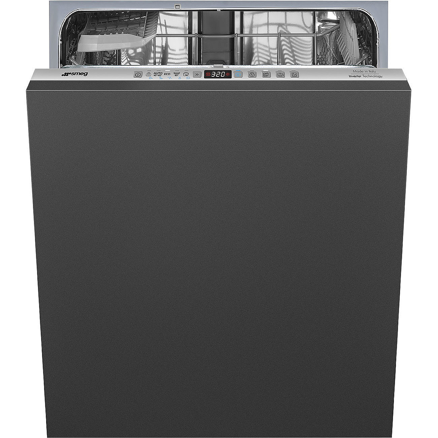 Smeg 60 cm bred diskmaskin stl253cl - stilsäkra