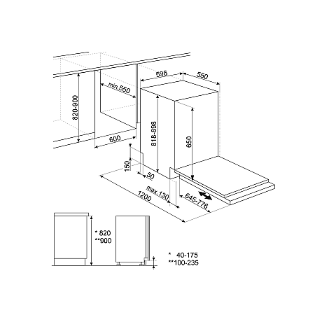 Smeg - STL362DQ - AutoOpenDry