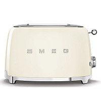 SMEG - TSF01CREU Retro Brödrost Creme Vit SMEG - TSF01CREU Retro Brödrost Creme Vit