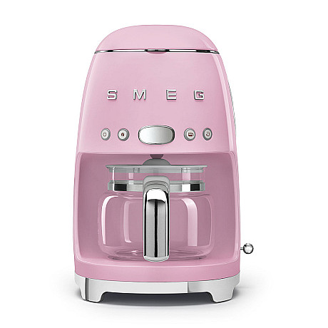 Smeg - Frukostpaket 4 delar - Rosa med 50's Style