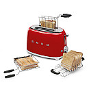 Smeg - Frukostset - Röd med 50's Style
