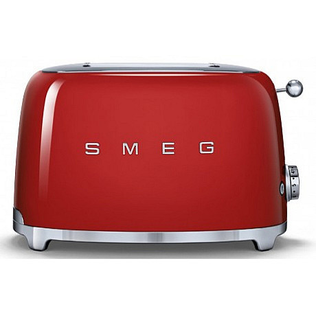 Smeg - Frukostpaket 4 delar - Röd med 50's Style
