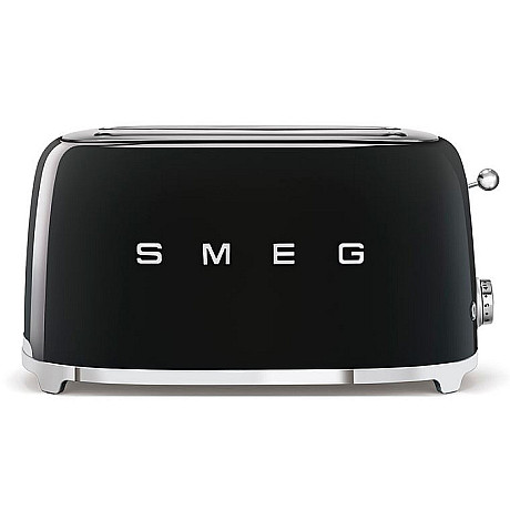 Smeg - Morning Deluxe - Svart med 50's Style