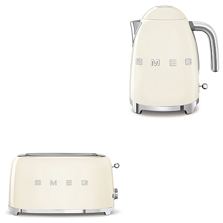 Smeg - Morning Collection - Creme med 50's Style