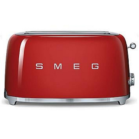 Smeg - Breakfast Trio - Röd med 50's Style