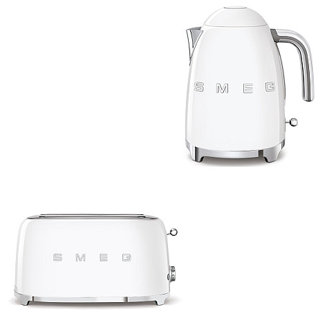 Smeg - Morning Collection - Vit med 50's Style