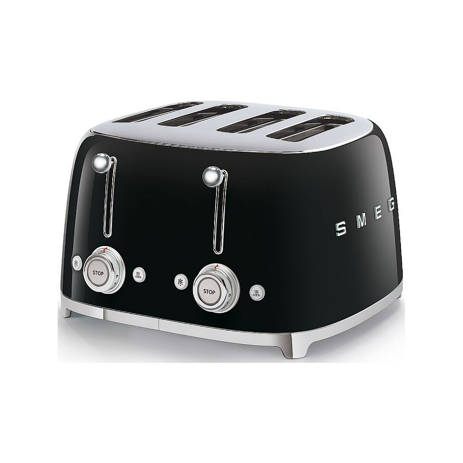 SMEG Brödrost & Toaster 50's Style TSF03BLEU - toaster - black