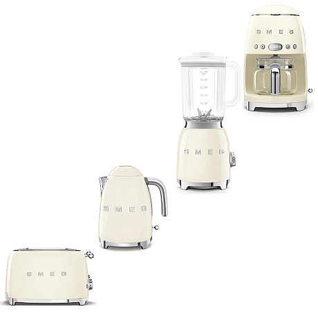 Smeg - Morgonmixen -Creme med 50's Style